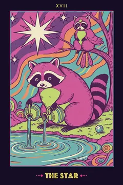 Mapaches psicodélicos — The Star